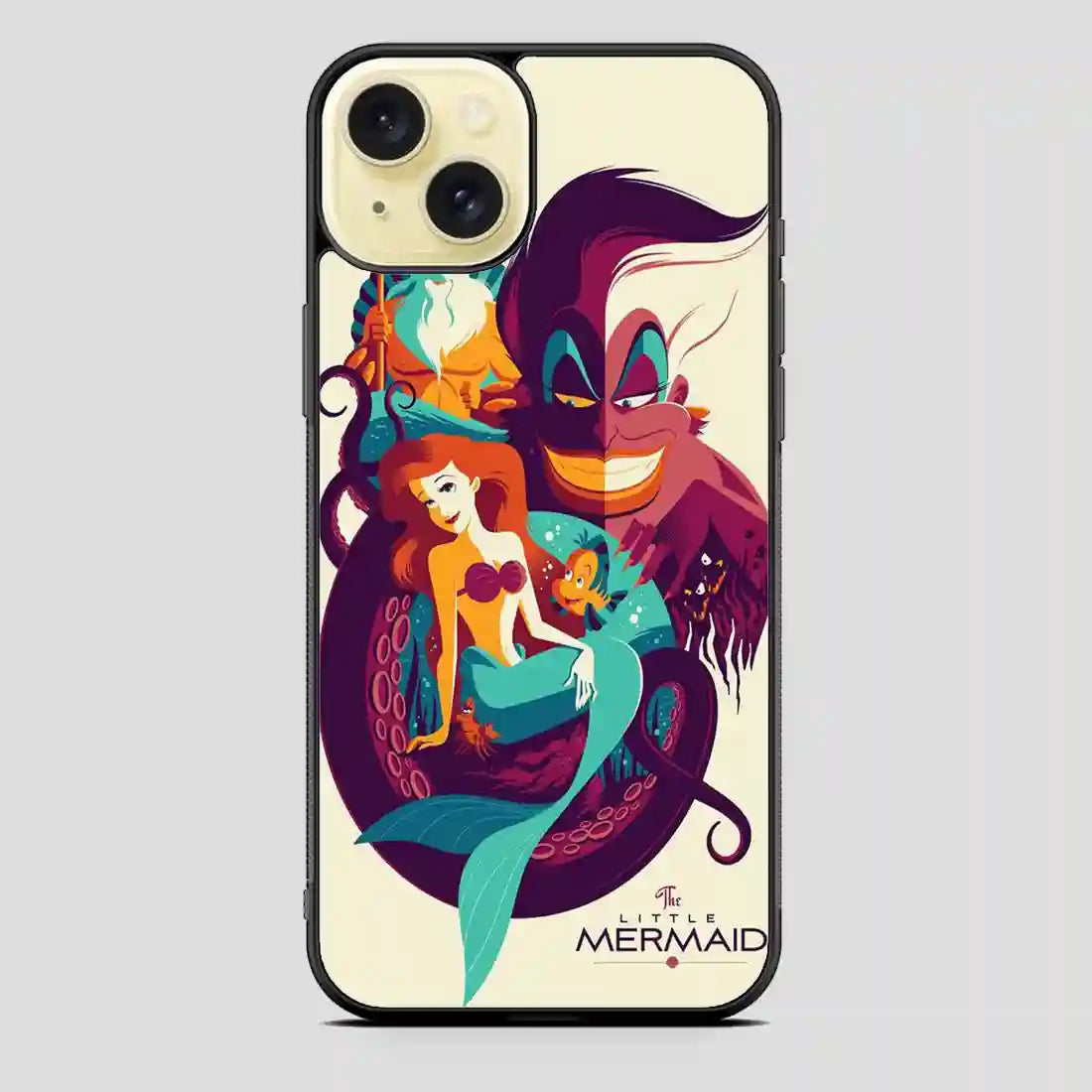 The Little Mermaids Poster iPhone 15 Plus Case