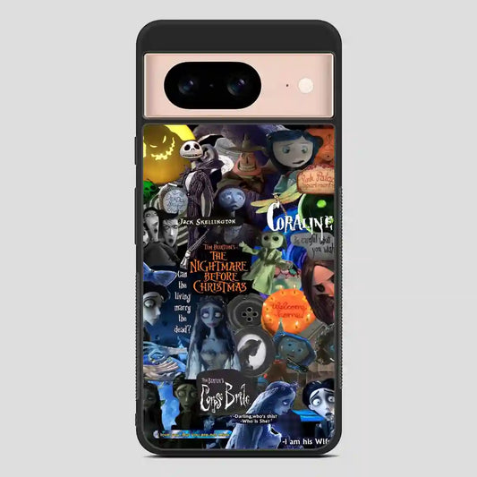 The Nightmare Before Christmas Movie Horror Ghos Google Pixel 8 Case