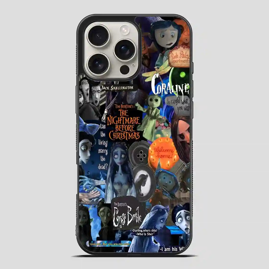 The Nightmare Before Christmas Movie Horror Ghos iPhone 16 Pro Max Case