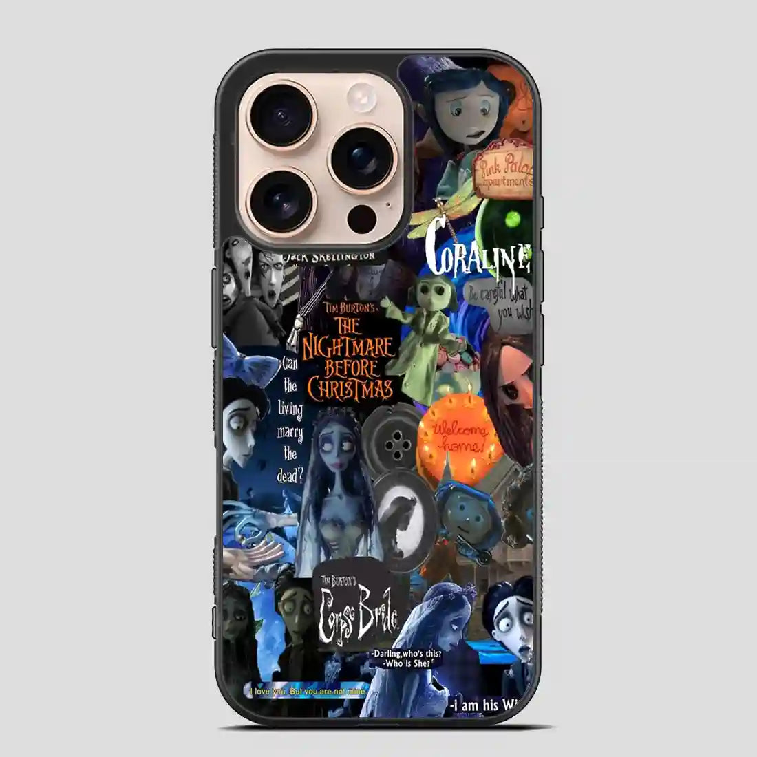 The Nightmare Before Christmas Movie Horror Ghos iPhone 16 Pro Case