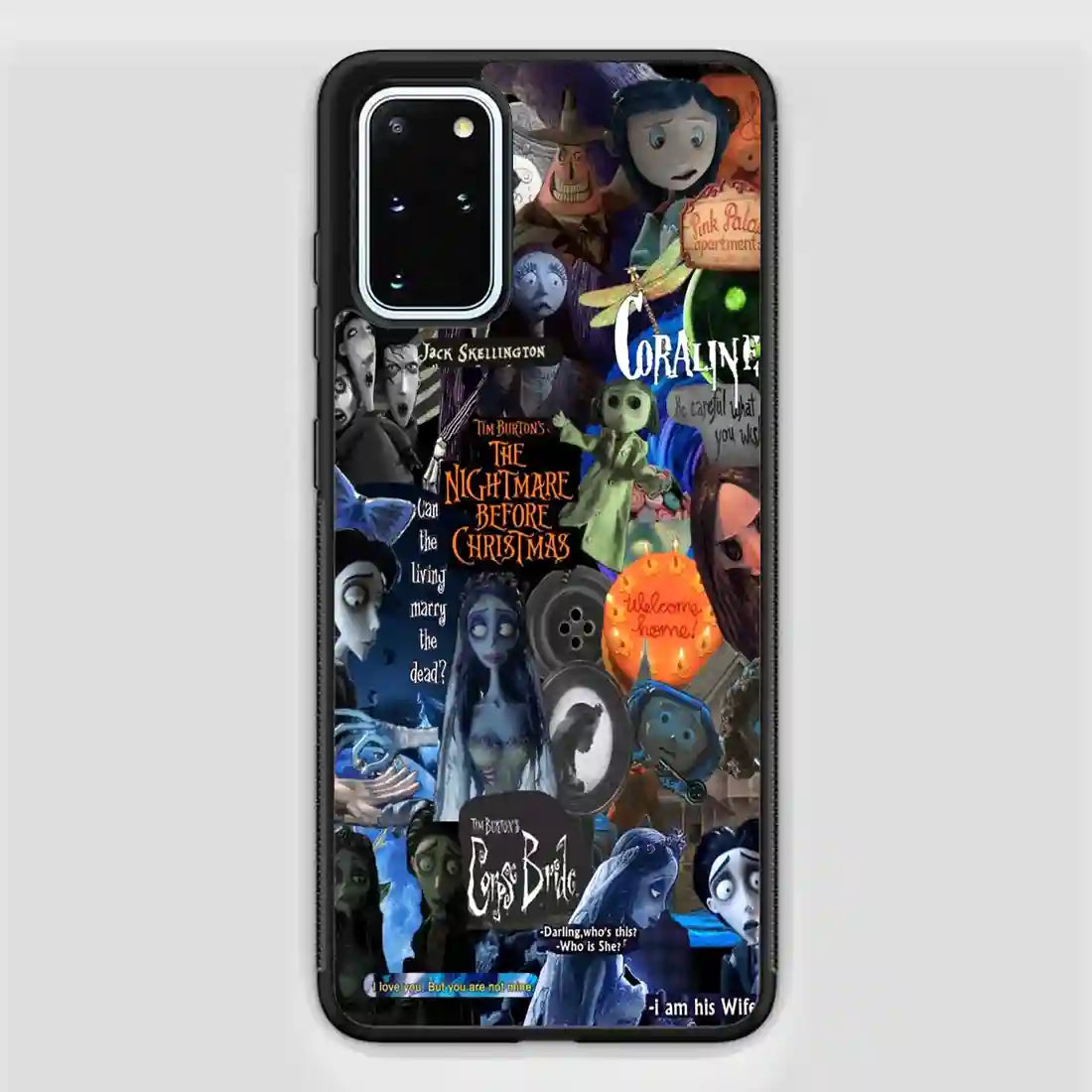 The Nightmare Before Christmas Movie Horror Ghos Samsung Galaxy S20 Plus Case