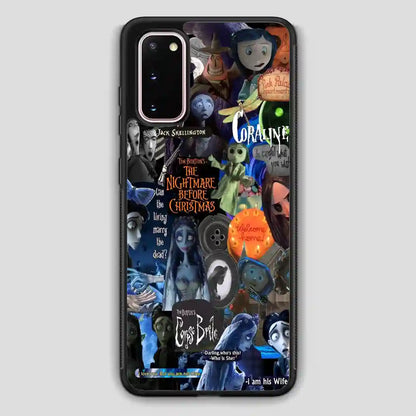 The Nightmare Before Christmas Movie Horror Ghos Samsung Galaxy S20 Case