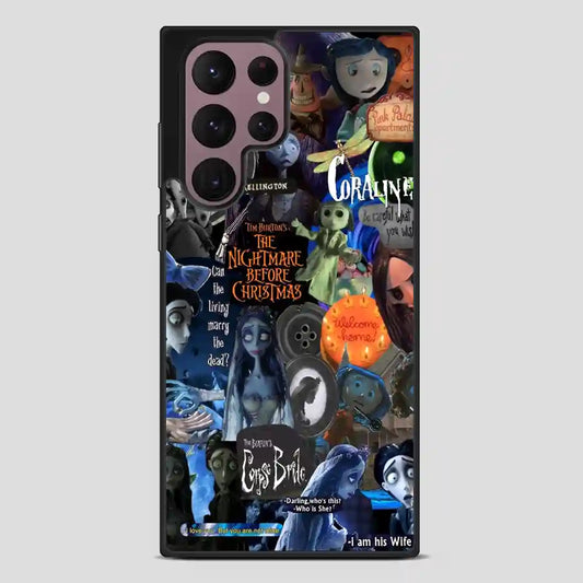 The Nightmare Before Christmas Movie Horror Ghos Samsung Galaxy S22 Ultra Case