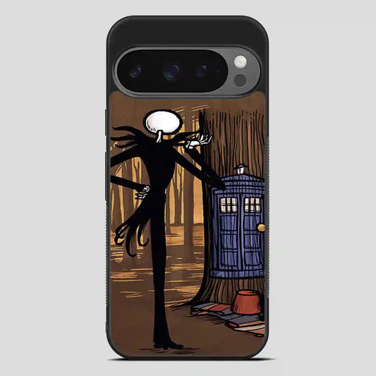 The Nightmare Before Christmas Tardis Google Pixel 9 Pro Case