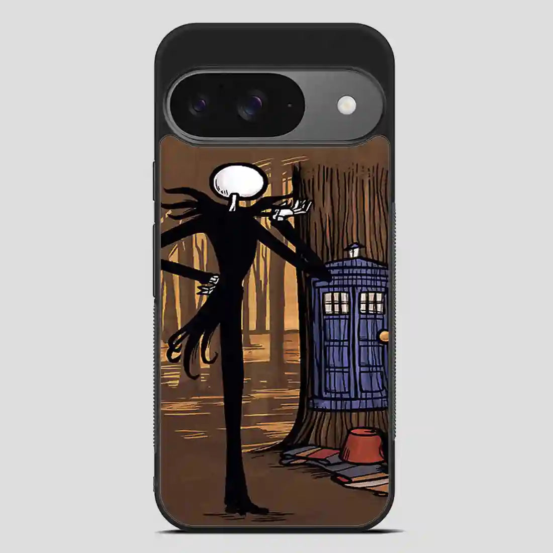 The Nightmare Before Christmas Tardis Google Pixel 9 Case