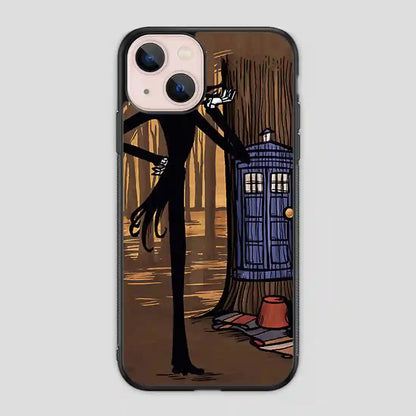 The Nightmare Before Christmas Tardis iPhone 13 Mini Case