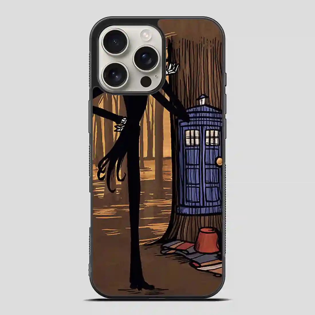 The Nightmare Before Christmas Tardis iPhone 16 Pro Max Case