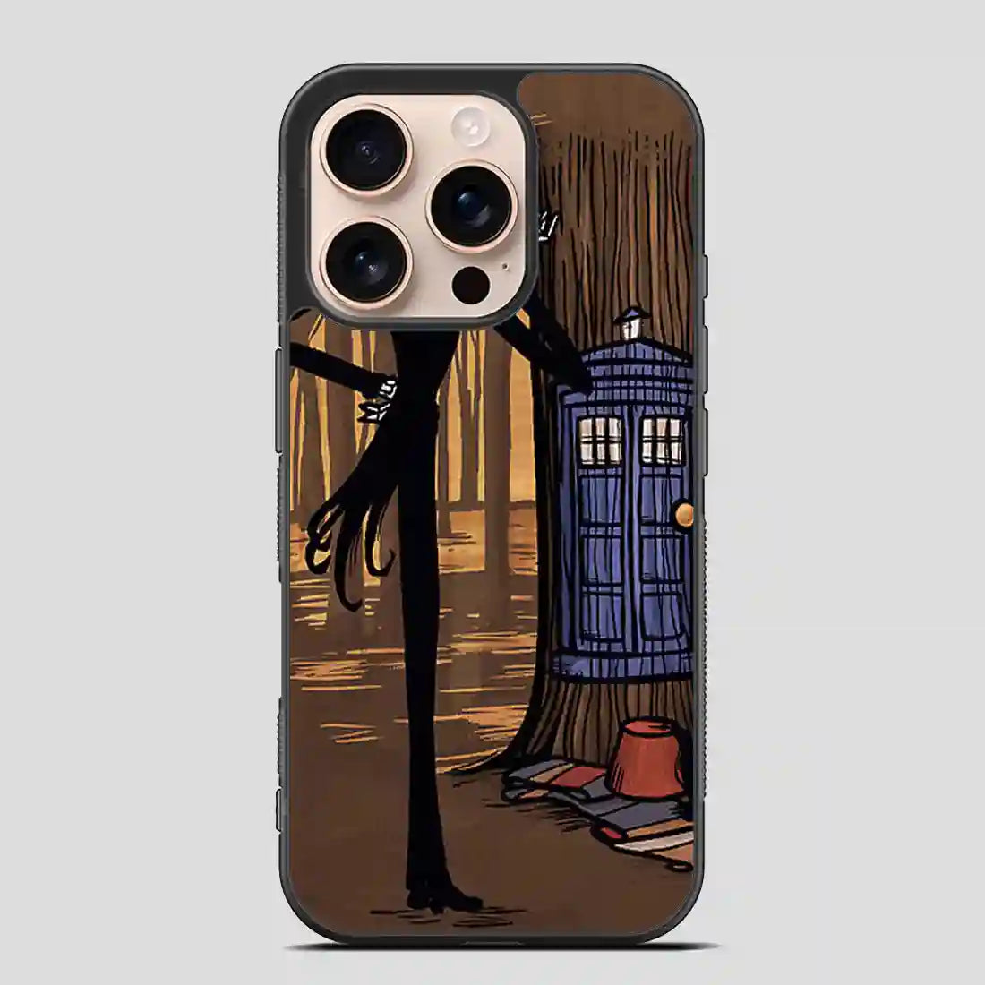 The Nightmare Before Christmas Tardis iPhone 16 Pro Case