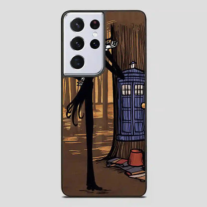 The Nightmare Before Christmas Tardis Samsung Galaxy S21 Ultra Case