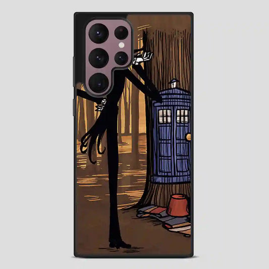 The Nightmare Before Christmas Tardis Samsung Galaxy S22 Ultra Case