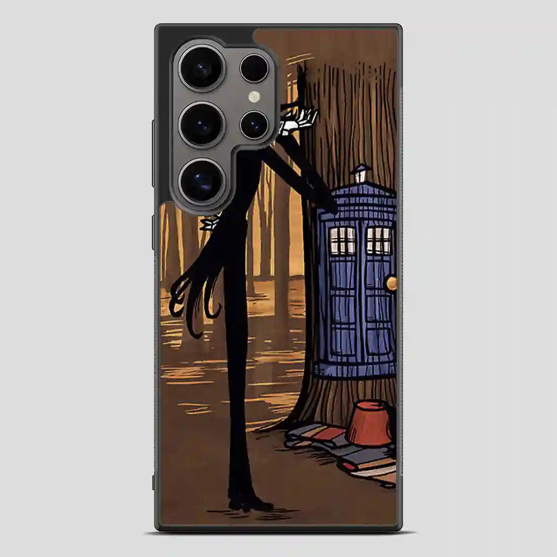 The Nightmare Before Christmas Tardis Samsung Galaxy S24 Ultra Case