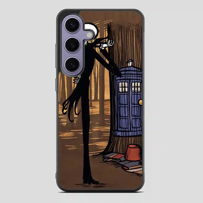 The Nightmare Before Christmas Tardis Samsung Galaxy S24 Case