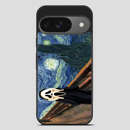 The Starry Night Scream Google Pixel 9 Case