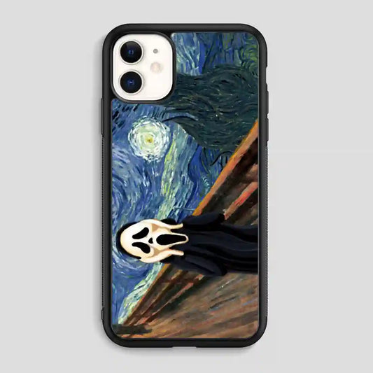 The Starry Night Scream iPhone 11 Case