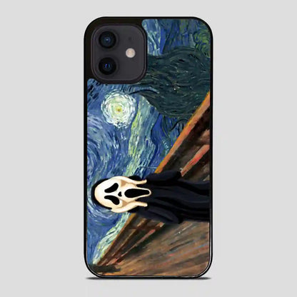 The Starry Night Scream iPhone 12 Mini Case