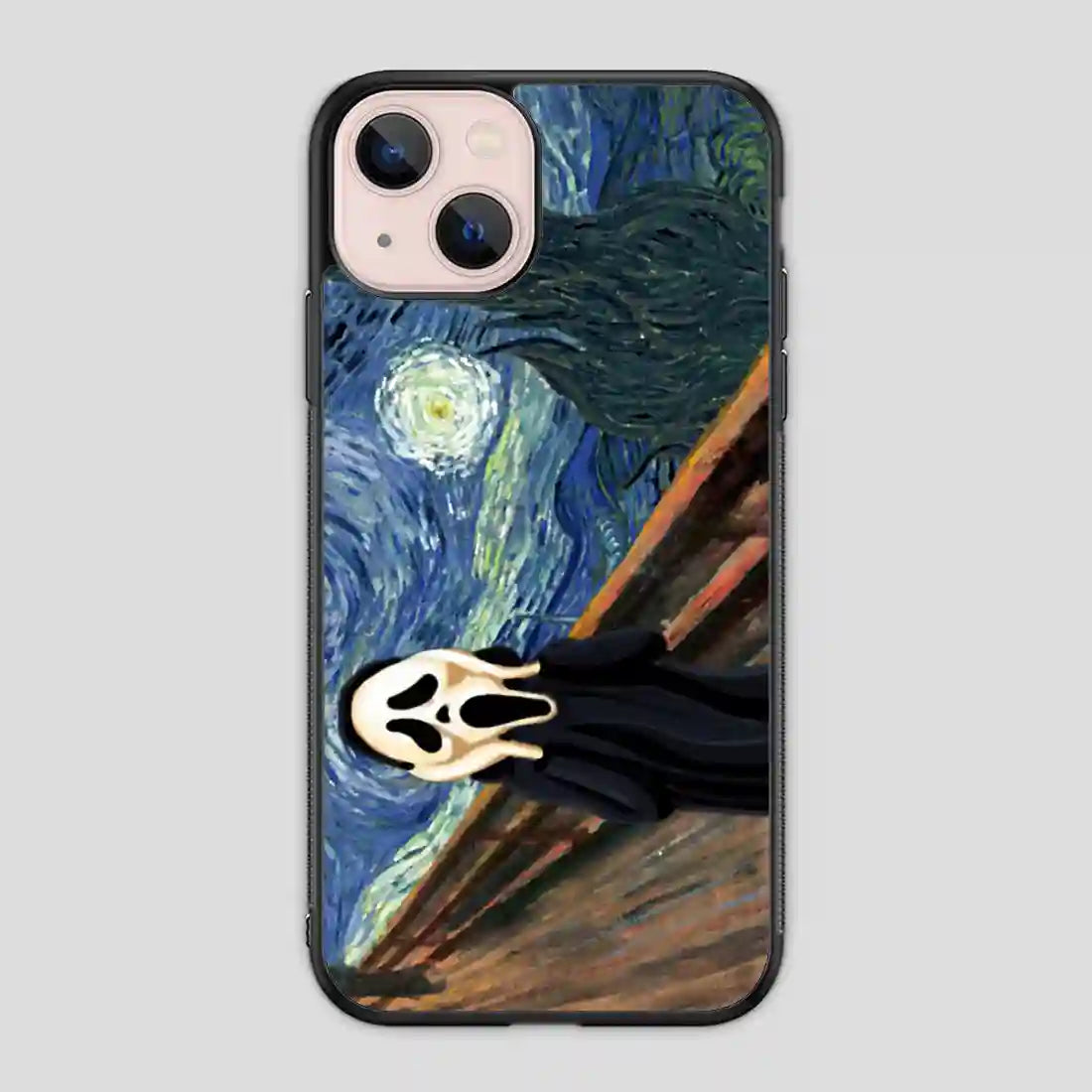 The Starry Night Scream iPhone 13 Mini Case