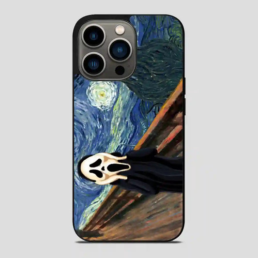 The Starry Night Scream iPhone 13 Pro Case