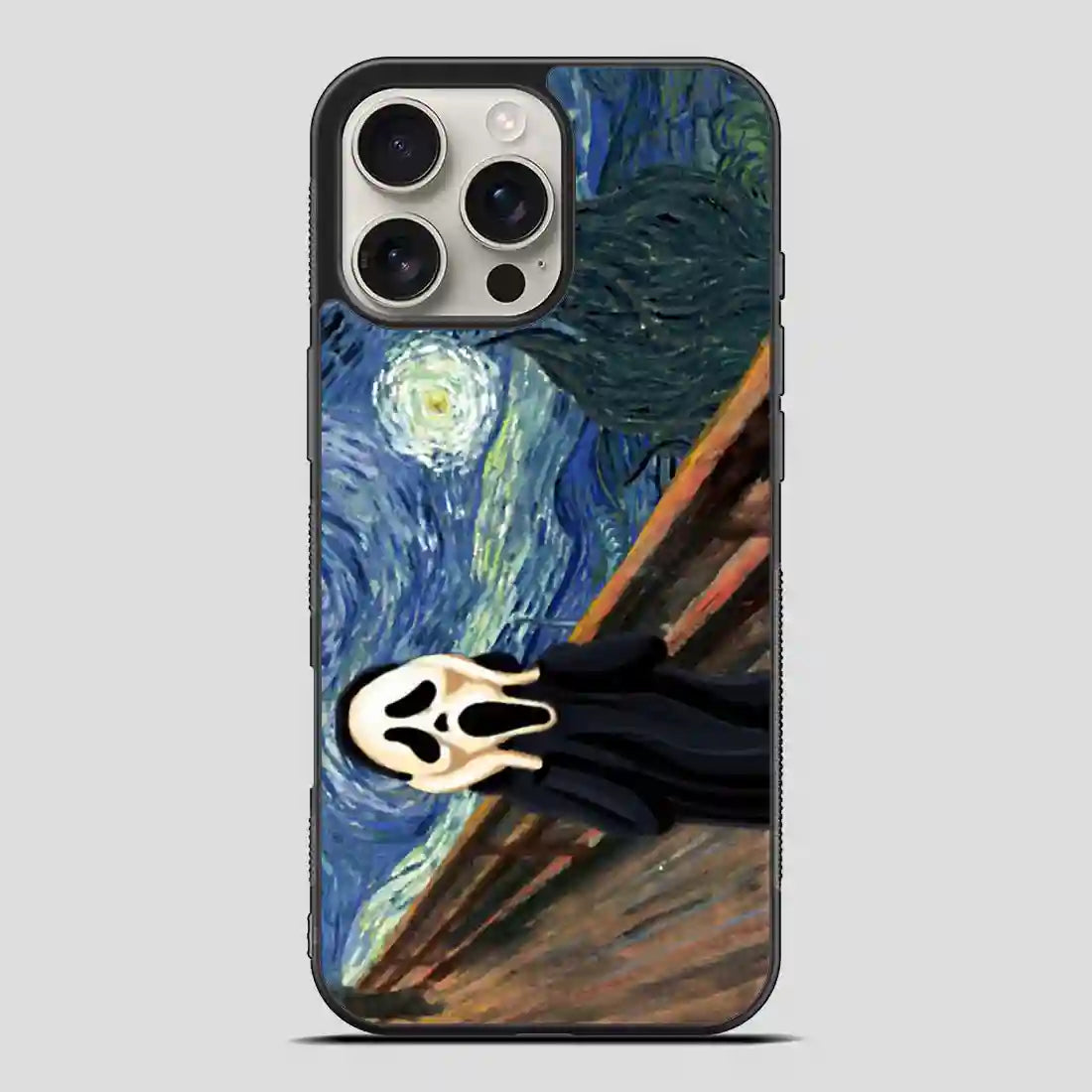 The Starry Night Scream iPhone 16 Pro Max Case