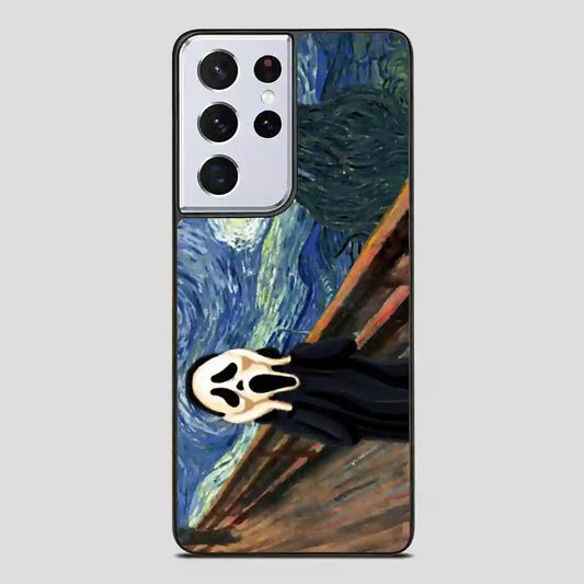 The Starry Night Scream Samsung Galaxy S21 Ultra Case