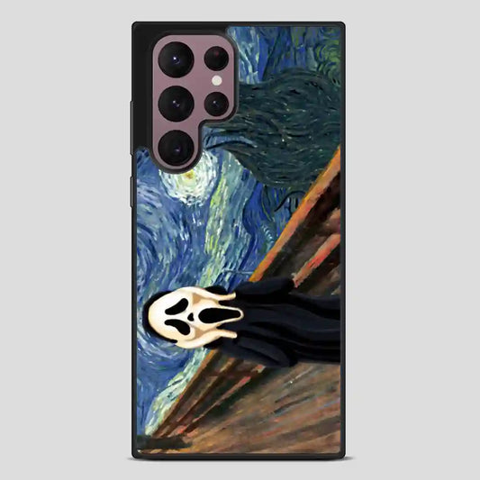 The Starry Night Scream Samsung Galaxy S22 Ultra Case