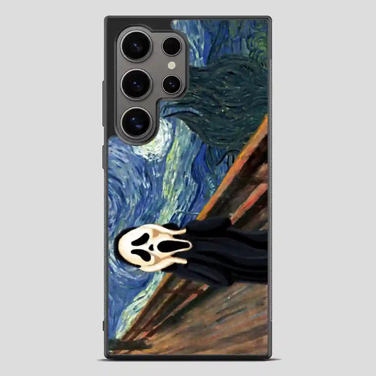 The Starry Night Scream Samsung Galaxy S24 Ultra Case