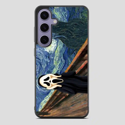 The Starry Night Scream Samsung Galaxy S24 Case