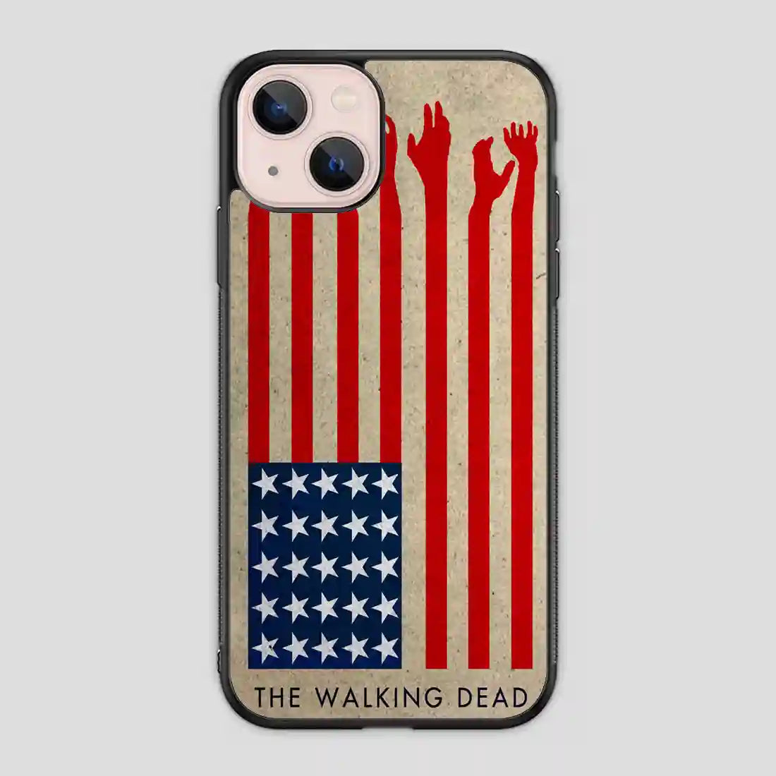 The Walking Dead America Flag iPhone 13 Mini Case