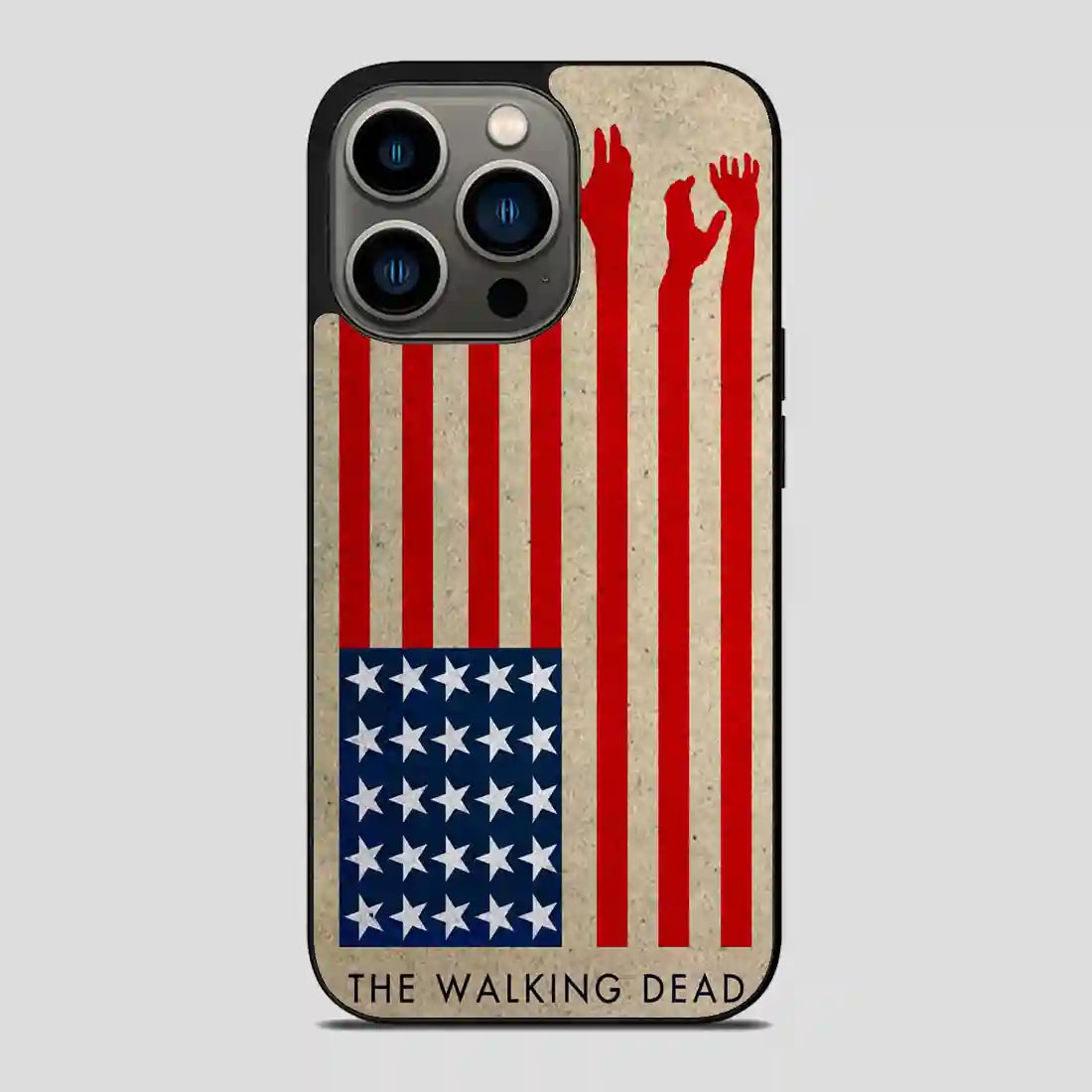 The Walking Dead America Flag iPhone 13 Pro Case