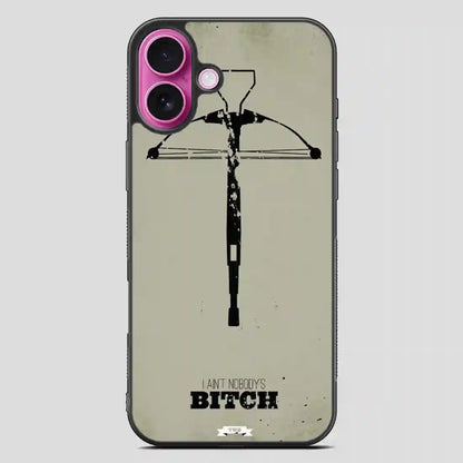 The Walking Dead Daryl Dixon Quoe iPhone 16 Plus Case