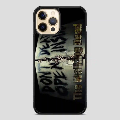 The Walking Dead Dont Open Dead iPhone 12 Pro Case