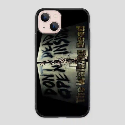 The Walking Dead Dont Open Dead iPhone 13 Mini Case