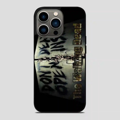 The Walking Dead Dont Open Dead iPhone 13 Pro Case