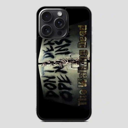 The Walking Dead Dont Open Dead iPhone 15 Pro Case