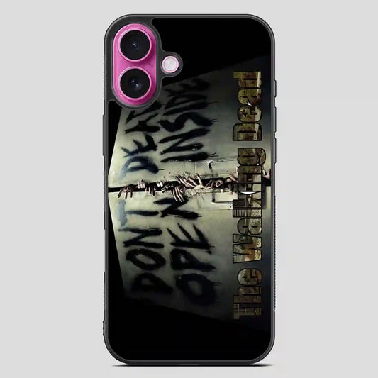 The Walking Dead Dont Open Dead iPhone 16 Plus Case