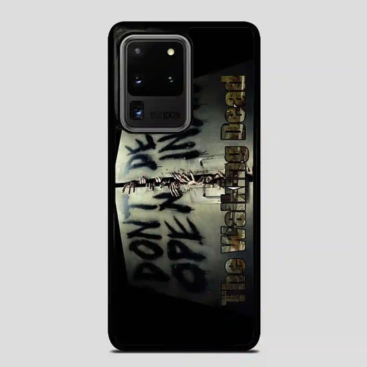 The Walking Dead Dont Open Dead Samsung Galaxy S20 Ultra Case