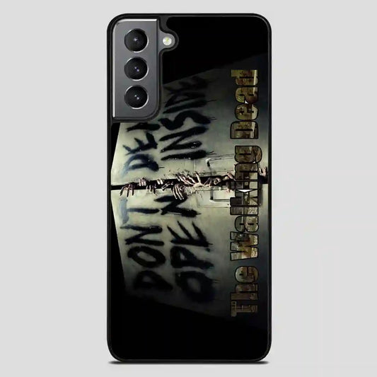 The Walking Dead Dont Open Dead Samsung Galaxy S21 Plus Case