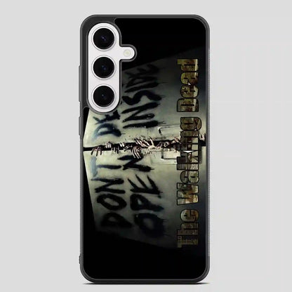 The Walking Dead Dont Open Dead Samsung Galaxy S24 Plus Case