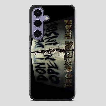 The Walking Dead Dont Open Dead Samsung Galaxy S24 Case