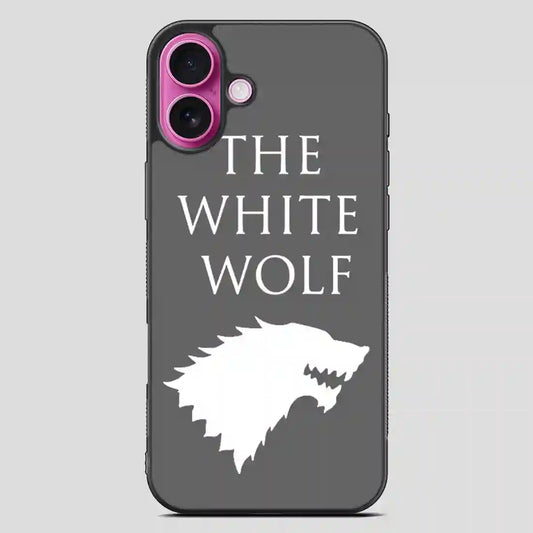 The White Wolf Sigil iPhone 16 Plus Case