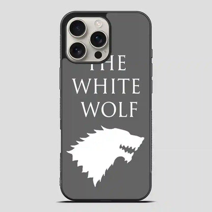 The White Wolf Sigil iPhone 16 Pro Max Case