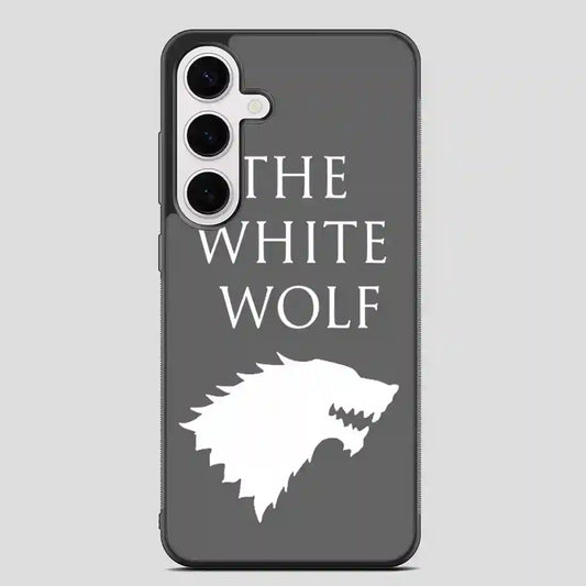 The White Wolf Sigil Samsung Galaxy S24 Plus Case