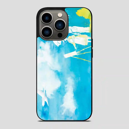 The Wind Rises Features Jiro And Nahoko Watercolor iPhone 13 Pro Case