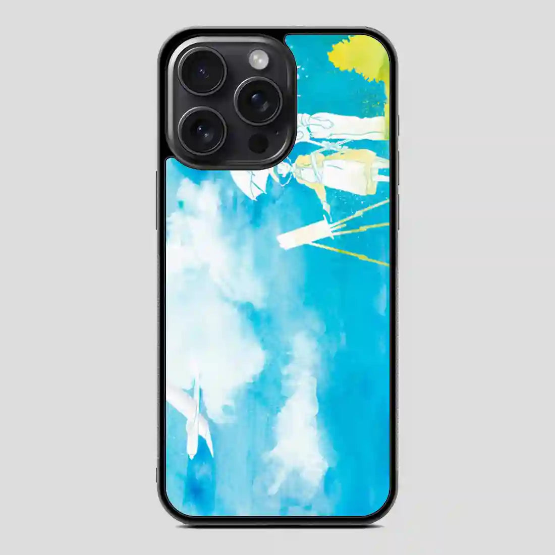 The Wind Rises Features Jiro And Nahoko Watercolor iPhone 15 Pro Case