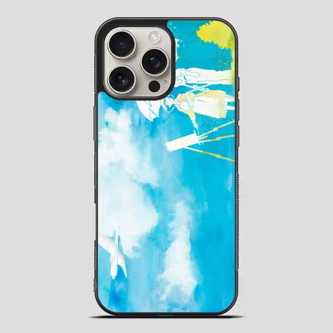 The Wind Rises Features Jiro And Nahoko Watercolor iPhone 16 Pro Max Case