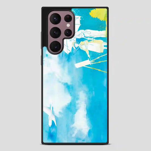 The Wind Rises Features Jiro And Nahoko Watercolor Samsung Galaxy S22 Ultra Case