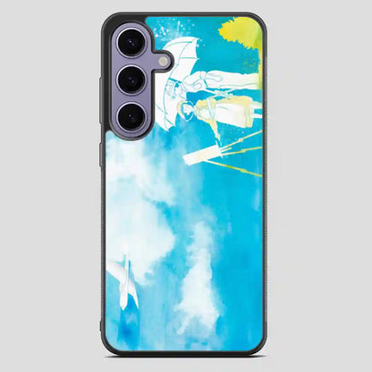 The Wind Rises Features Jiro And Nahoko Watercolor Samsung Galaxy S23 Plus Case