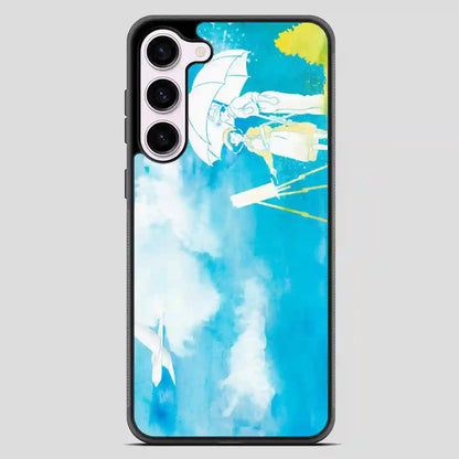 The Wind Rises Features Jiro And Nahoko Watercolor Samsung Galaxy S23 Case