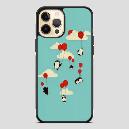 These Bashful Penguins Doing Normal Penguin Things iPhone 12 Pro Case