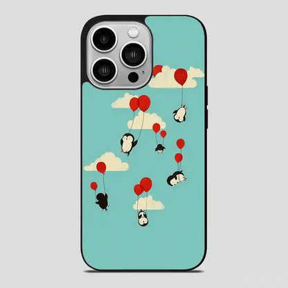 These Bashful Penguins Doing Normal Penguin Things iPhone 14 Pro Case