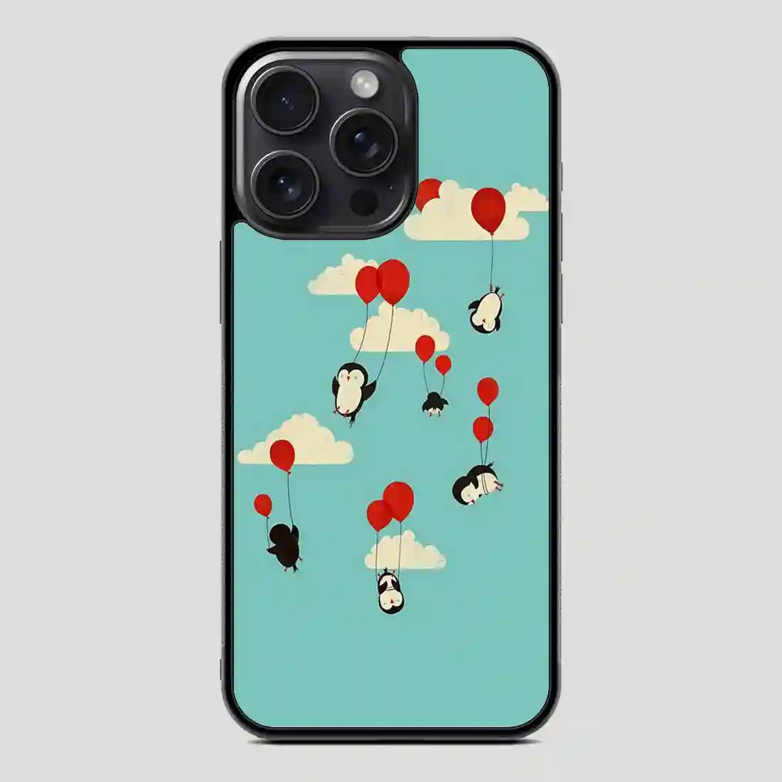 These Bashful Penguins Doing Normal Penguin Things iPhone 15 Pro Case